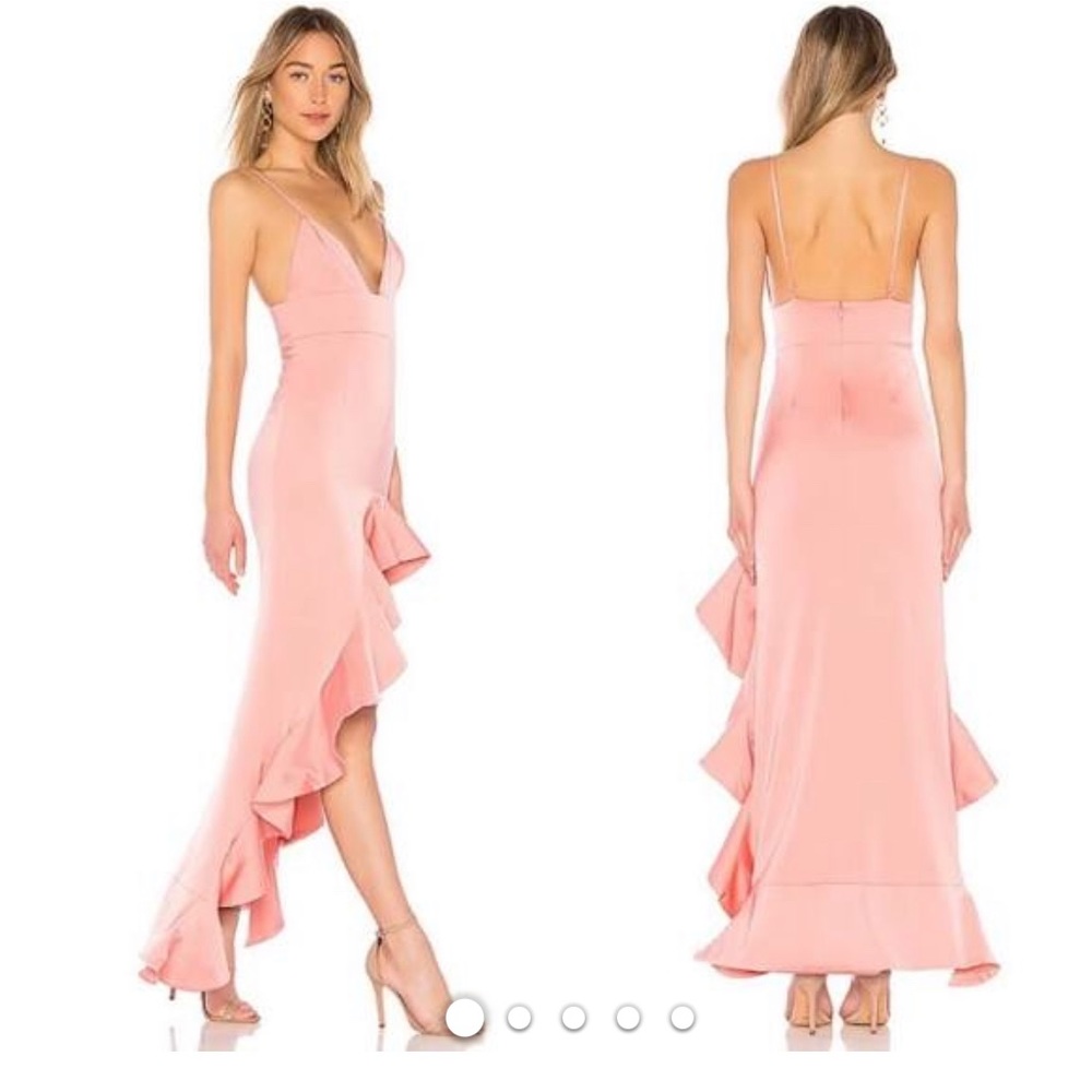 🍾HOST Pick🍾 Lovers + Friends Ahamani gown in blush pink
